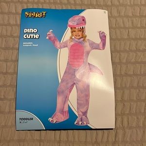Dino Cutie Halloween Costume 3T-4T